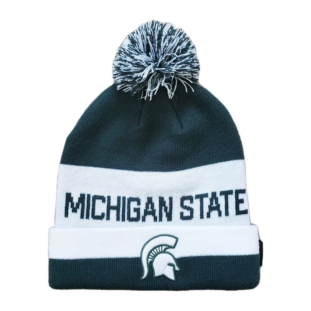 NWOT Nike Michigan State Spartans Pro Green Adult GameDay Beanie NCAA Sideline
